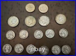 US Coins Collectible Sacagawea & GW Gold Dollar, Kennedy 1/2,1940s-50s quarters