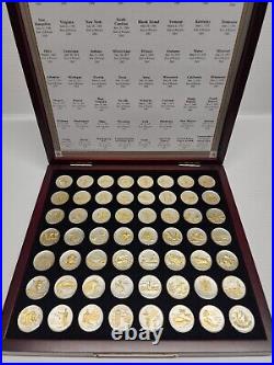 US Gold And Silver Highlighted Statehood Quarter Collection Complete Set, Coins