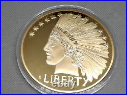 U, S, A COLLECTIBLES LIBERTY MCMVII Colossal Indian Head double Eagle Collection