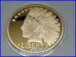 U, S, A COLLECTIBLES LIBERTY MCMVII Colossal Indian Head double Eagle Collection