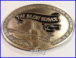 U. S. Navy Submarine Warfare Challenge Coin Bubblehead Gold Dolphins USN (Lot)