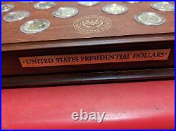 U. S. Presidential Dollar Collection issue by the Danbury mint WithCase 513 coins