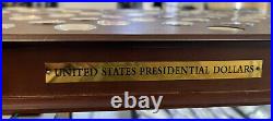 U. S. Presidential Dollar Collection issue by the Danbury mint WithCase 525 coins