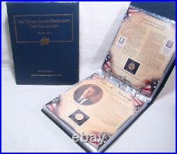 U. S. Presidents Coin Collection Vol I & II Postal Commemorative Society 45 Pages