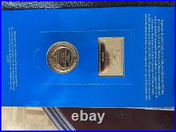 U. S. Presidents Collection Gold / Silver Coin and Stamp Set