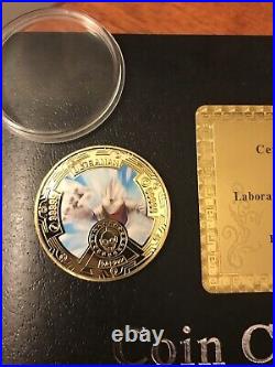 Ultraman 24k Gold Coin 55th Anniversary With Certificate Of Authenticity