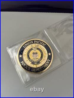 Union Pacific Police Department Gold Coin