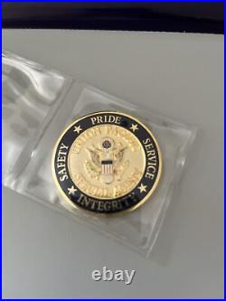 Union Pacific Police Department Gold Coin