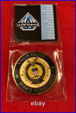 Union Pacific Police Department Train Railroad Special Agent Challenge Coin