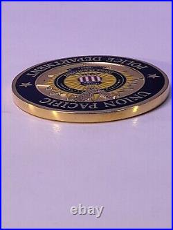 Union Pacific Police Department Train Railroad Special Agent UPPD Challenge Coin