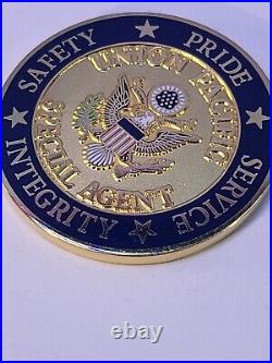 Union Pacific Police Department Train Railroad Special Agent UPPD Challenge Coin