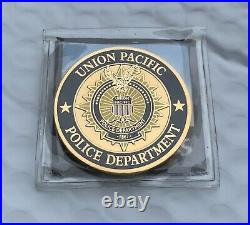 Union Pacific Police Dept. Train Railroad Special Agent Challenge Coin UPPD CPO