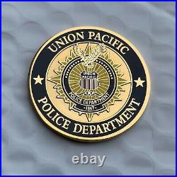 Union Pacific Police Dept. Train Railroad Special Agent Challenge Coin UPPD CPO