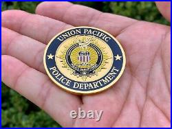 Union Pacific Police Dept. Train Railroad Special Agent Challenge Coin UPPD CPO