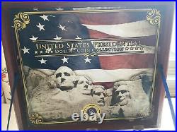 United States Presidential $1 PROOF Gold Coin Collection in Wooden Case