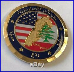 VHTF DOS DSS RSO Diplomatic Security USEMB Beirut Lebanon CRAFTY NASTY BOYS Coin