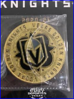 Vegas Golden Knights PreSeason 2021-22 Coins & Holder Complete Collection