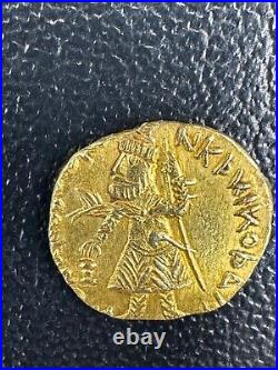 Very beautiful collection coin indo Greek Kushan solid gold coin