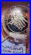Vietnam Memorial 24kt Gold Coin In Round Plastic Case Dollar Size Coin