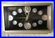 Vintage 100% Silver Coin Clock by Marion Kay 1964 Works