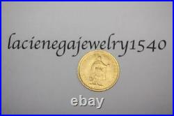 Vintage 1892 22K Solid Gold Hungary 10 Korona Coin Rare Collectible Currency