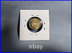 Vintage 1897 Solid Gold Coin Austria 10 Coronas Rare Collectible NICE CONDITION