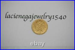 Vintage 1906 22K Solid Gold Austria 10 Corona Coin Rare Collectible Coinage