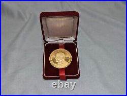 Vintage 1989 PAUS JOHANES PAULUS II Indonesia Pastoral Visit Gold Plated Coin