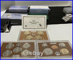 Vintage Coin Collection Silver Coins, Paper Currency, Mint Proof Sets, ETC