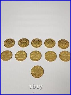 Vintage John Deere Gold Coin Set