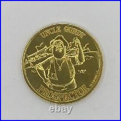 Vintage STAR WARS DROIDS Uncle Grundy Metal COIN ONLY 1985 Kenner HTF RARE