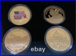 WW II 75th Anniversary 24K Gold-Plated Proof Coin Collection