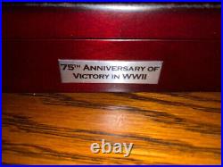 WW II 75th Anniversary 24K Gold-Plated Proof Coin Collection