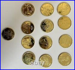 Walt Disney World Complete Set Of 80 2024 Medallion Collector Coins