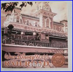 Walt Disney World Railroad 24k Gold Limited Ed. Coin Set #8/2011-extremely Rare