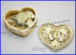 Wedding Ceremony Gold Heart Arras De Boda 13 Unity Coins Couple New Cute Golden