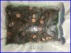 Wheat Penny Bag 1000 Count Old Us Coins Vintage Lincoln Cent Coin Collection Pds