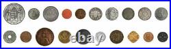 World War II 1939-1945 Collection 20 Silver gold coins in a box