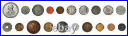 World War II 1939-1945 Collection 20 Silver gold coins in a box